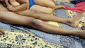 What Happens When Sharing a Bed Turns into Intense Forbidden Thrusting