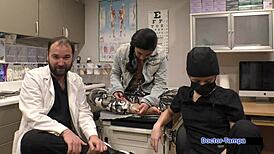 yo jasmine rose you moaning so loud bent over in fishnets getting doggystyle backstage