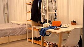 almendra gala gives pov blowjob then hardcore doggystyle office fuck