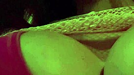 italian milf artemisia love's big natural tits bounce seductively in slow motion