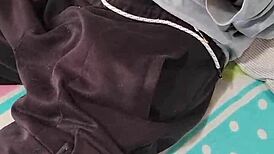 my cousin sucks my huge cock while family waits downstairs