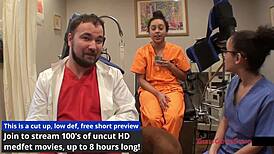 Mia Sanchez Endures Tampa University Entrance Physical With Anal Fingering