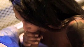 Blowjob For Tattooed Hunk Then Street Doggystyle Pounding