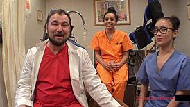 Mia Sanchez Endures Tampa University Entrance Physical With Anal Fingering