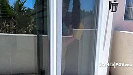 stepson pounds ebony stepmom's pussy nonstop in taboo addiction