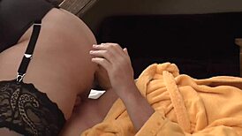 milf spots horny guy in sauna gets seduced fucked deep part 1