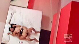 hidden pov camera catches cuckold wife regia fucking neighbor as husband watches