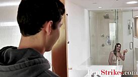 brother can't resist fucking fascinated naked brunette stepsis angel ryder