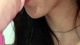 😏 this horny argie redhead hooker sucks dildos like a pro