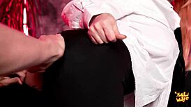 Chainsaw Man Cosplay Power Gets Hard Fucked Doggystyle Chained Creampie