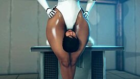 RABUDAS Crush Heads with THICK THIGHS in Muscular Bodybuilder Action!