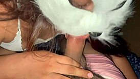 mi amiga's girlfriend sucks my dick so good before i fuck her big ass deep