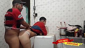 my trans friend fucked my wet pussy rough with anal creampie