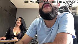 Manager forces contract then i deepthroat his big cock office