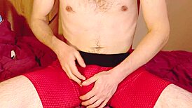 Milking That Long Hard Cock After Work