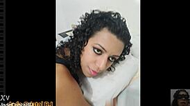 naughty latina wife flashes juicy tits ass in lingerie trailer 😈🔥💦