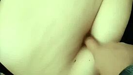 mmm i cant get enough of fingering this sexy milf's deep curvy navel up close