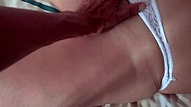 on the beach i filmed stepmom's yummy hairy pussy and she flashed it happily 😍👙🌊