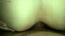 I Filled My Whore's Ass with Milk Creampie Anal!