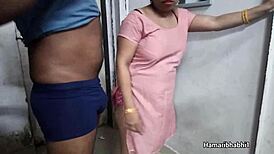 Indian schoolgirl boyfriend roleplay couple sex explosion!