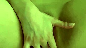 cute maiskii teen rides dildo fingers shaved wet pussy to orgasm