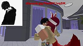 i'm fuckin this roblox christmas bunny so hard n her big ass bouncin wild!!