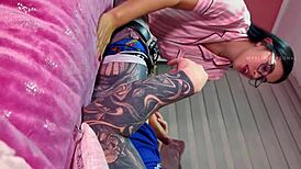 Horny Stepsister Mounts My Cock Cowgirl When Home Alone