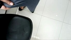 trv catches bathroom toy play rams busty latina ass