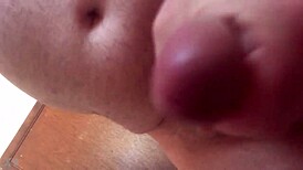 Huge Cock Masterbates Massive Load