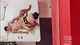 hidden pov camera catches cuckold wife regia fucking neighbor as husband watches