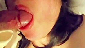 Homemade Asian Chubby Girl Devours Cock Hungrily
