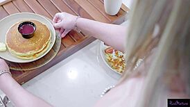 milf pussy breakfast surprise