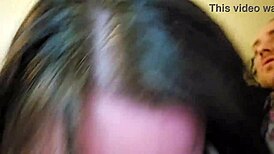 amateur bbw milf sandra deepthroats rock hard cock like a pro begging for facial!!