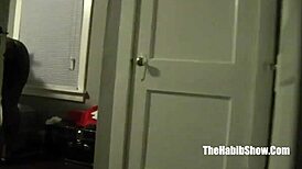 ghetto hood ebony cocoa kat gets ripped clothes fucked hard by quickie mart bbc worker in the trap