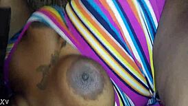i cant believe daddys little slut takes this monster ebony cock so deep ughh
