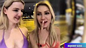 juicy big ass babes lick pussy ride muscular guys in bisexual 4some orgy