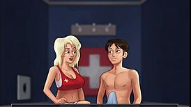 hey, you seen summertime saga with salvavidas cassie blowing that monster cock at the gloryhole?