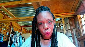 sexy ebony goddess panty fetish shakes big soft booty