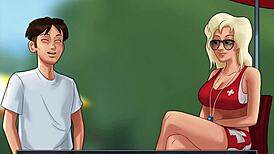 hey, you seen summertime saga with salvavidas cassie blowing that monster cock at the gloryhole?