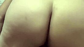 brazilian milf virgin ass takes head then full arm deep