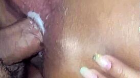 my Venezuelan milf wife screams as I sodomize her huge gaping ass
