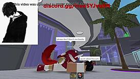 i'm fuckin this roblox christmas bunny so hard n her big ass bouncin wild!!