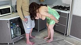 stepmom sneaks in to fulfill stepson's secret milf wish