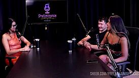 damn those kaliente couple prelims podcast moments with bia hot part 2 sheer red