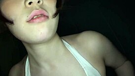 mahiro aisaka trembles with pure ecstasy riding cock as white angel glows