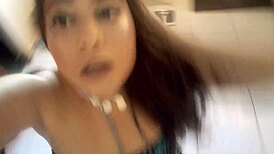 Ginger Paris teases confetti balloon fetish in lingerie