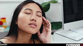 May thai's futa cock grows to fuck redhead doctor senseless