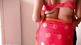 nepali wife in sari gets fucked hard by husband at home homemade scandal
