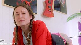 Suggestive spanked slut charlotte rims ass before taking brutal anal destruction and whupping