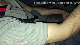 Blondes Suck Cum For Uber Ride! Friend's Wife And Hubby Pay With Pussy Blowbang